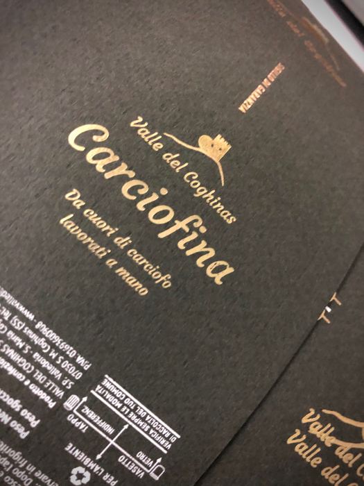 Etichette stampate da Graficamente Sardegna